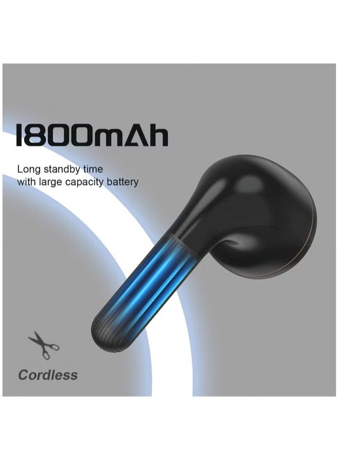 jalan Handheld Deep Tissue Massager with 8 Heads, Multi-Mode Electric Percussion Massager, Suitable for Full Body, Shoulders, Neck, Waist, Back, Legs, and Feet, Wireless and Silent Massager - Image 4